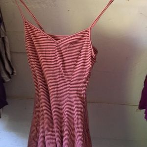 Pink stripped dress
